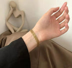 Gold Mesh Chain Bracelet