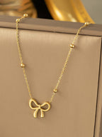 Bow Necklace