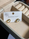 Puffy Heart Studs