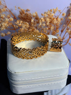 Filigree Olive Leaf Cuff and Ring Set