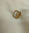 Roman Numeral Multi Layer Ring