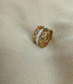 Roman Numeral Multi Layer Ring