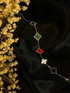 Colorful Clover Bracelet