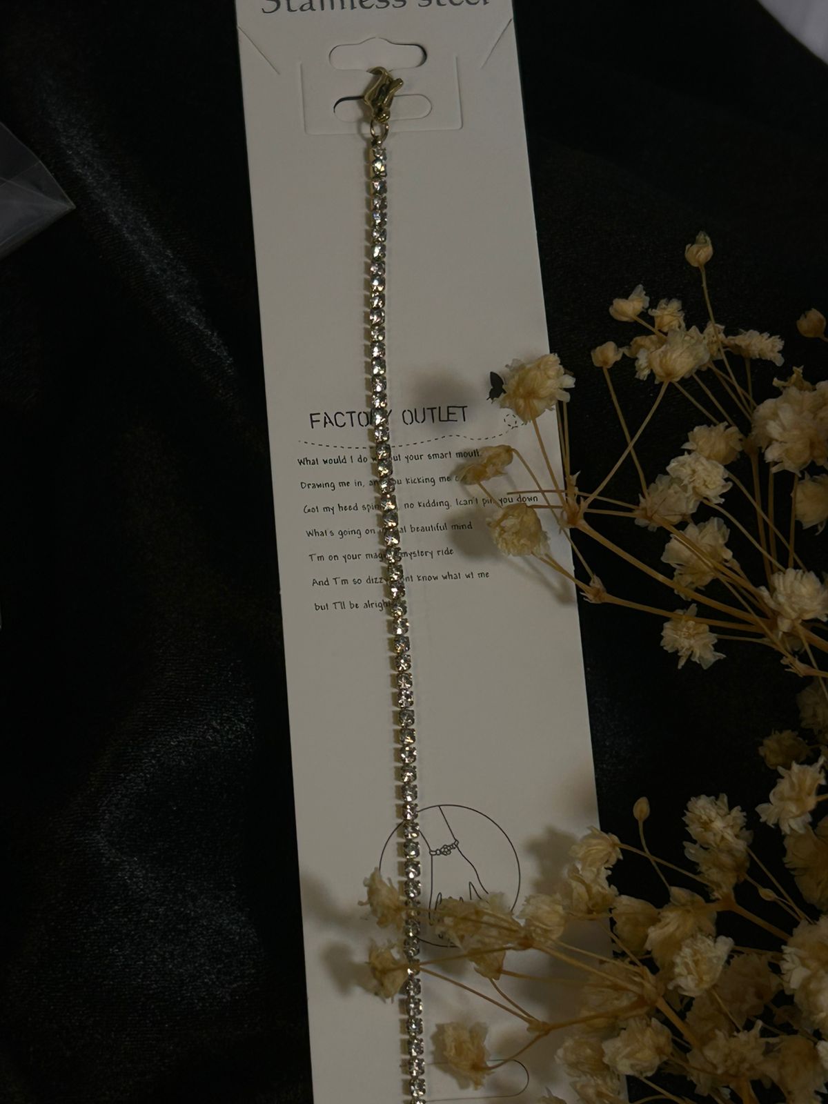 Zircon Stone Bracelet
