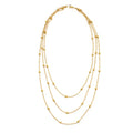 Three Layer Ball Chain Necklace