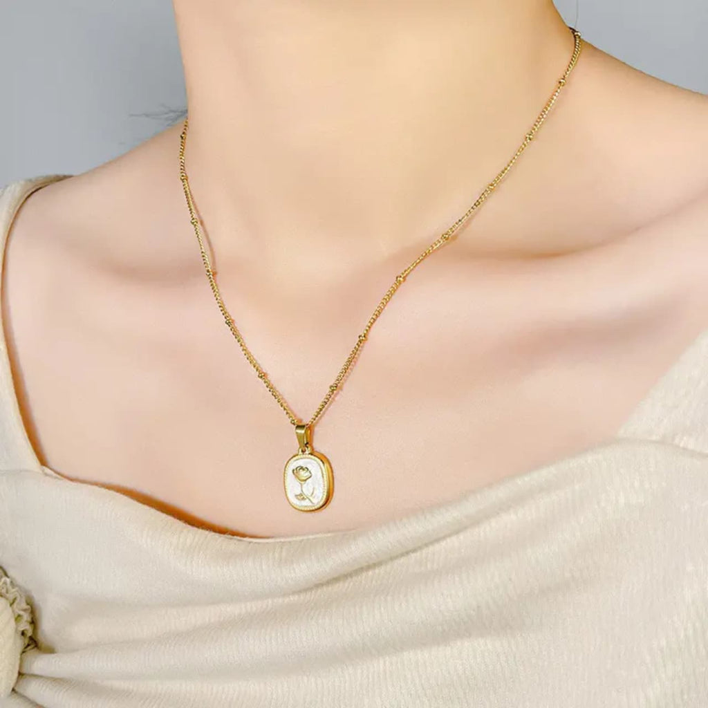Rose Stainless Necklace