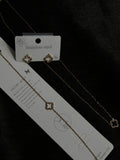 Hollow Clover Studded Set