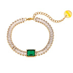 Emerald Zircon Bracelet
