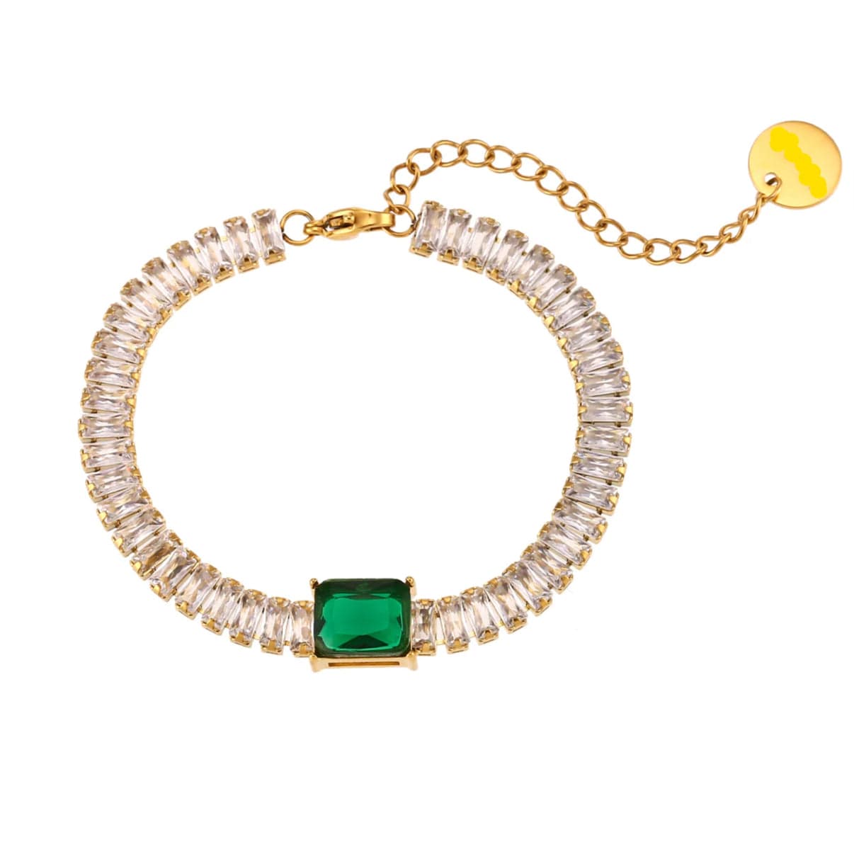 Emerald Zircon Bracelet