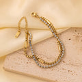 Rhinestone Tennis Bracelet