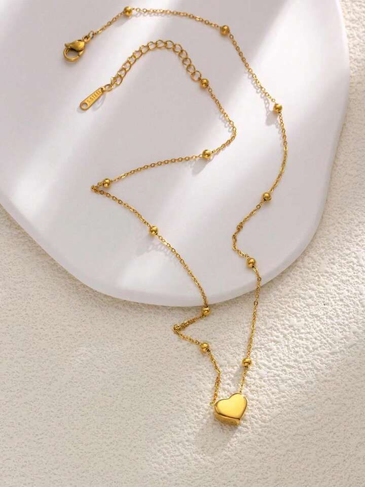 Satellite Heart Pendant
