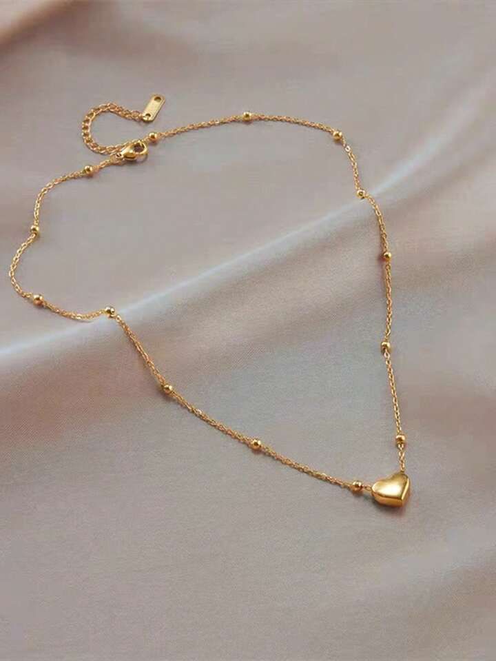 Satellite Heart Pendant