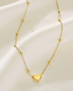 Satellite Heart Pendant