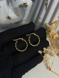Twisted Hoop Earrings