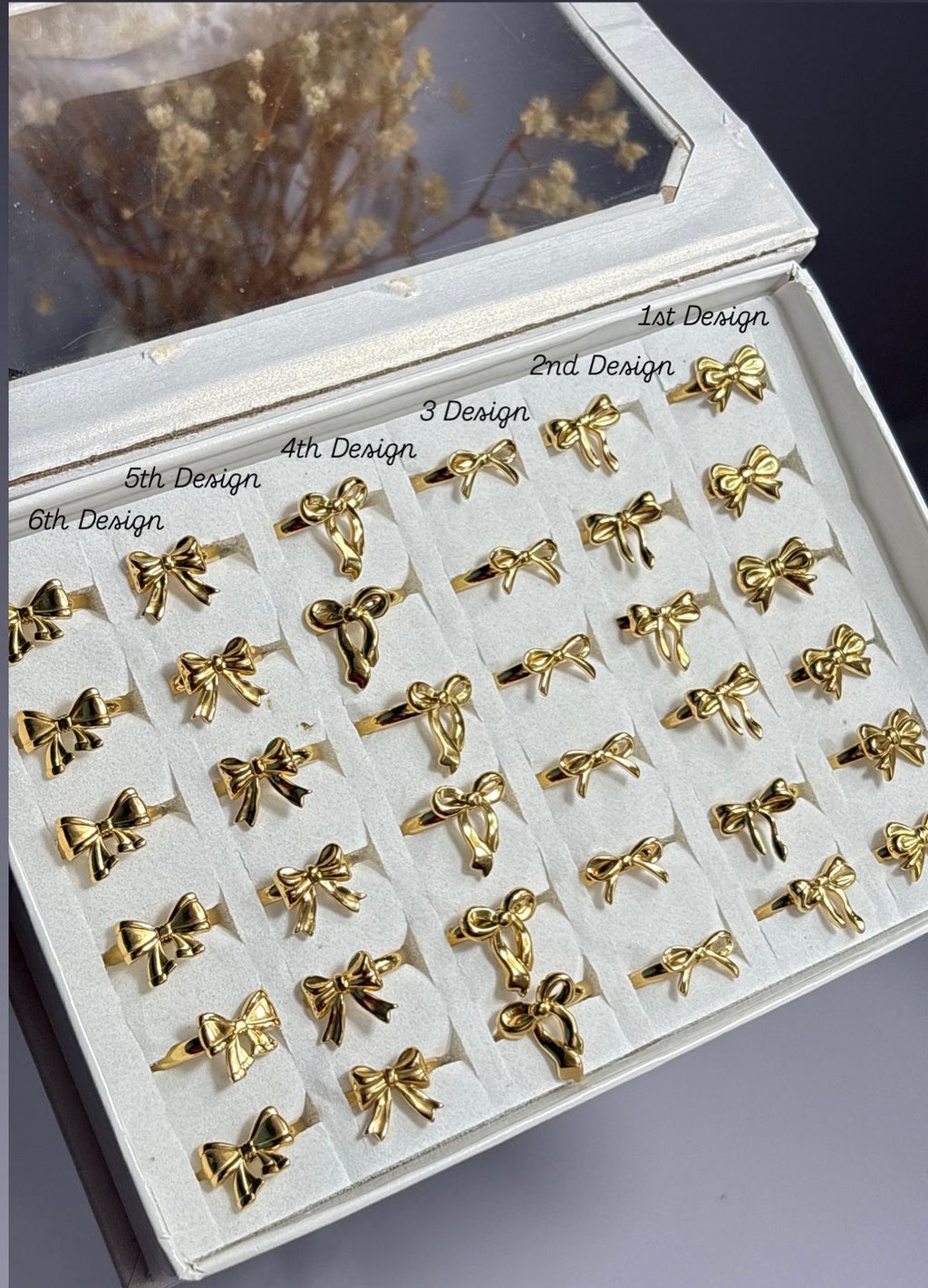 Bow Rings (Adjustable)