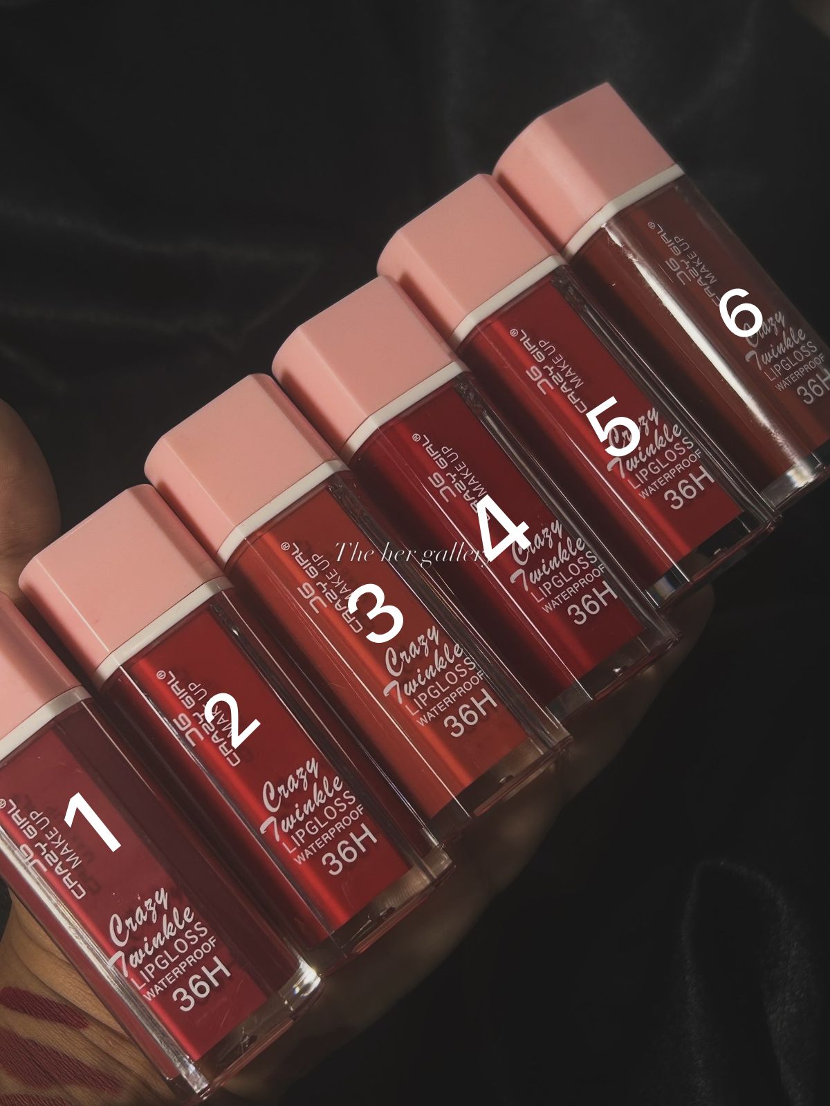Crazy Twinkle Lip Glosses