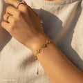Gold Clover Bracelet